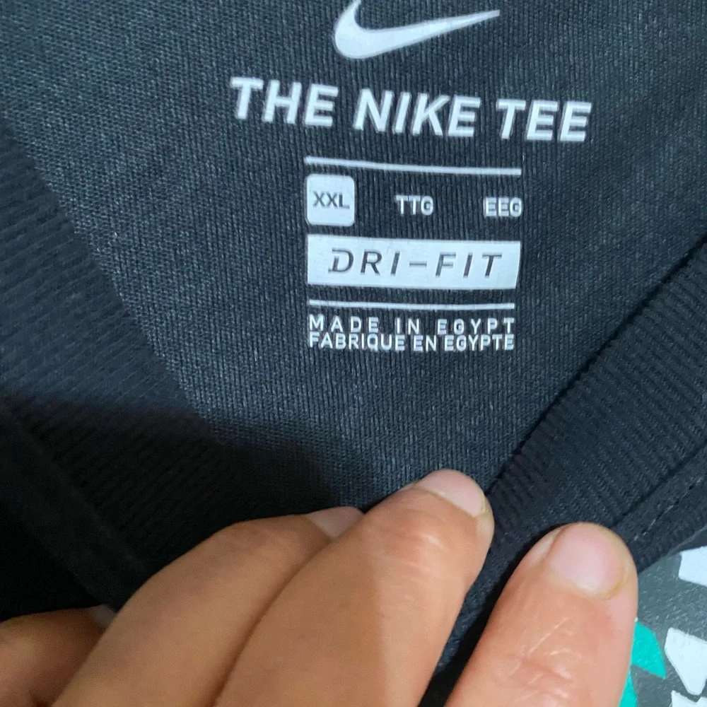 Nike Dry Culture Clash T-shirt Black Short Sleeve Tee Large Or - Picture 4 of 10